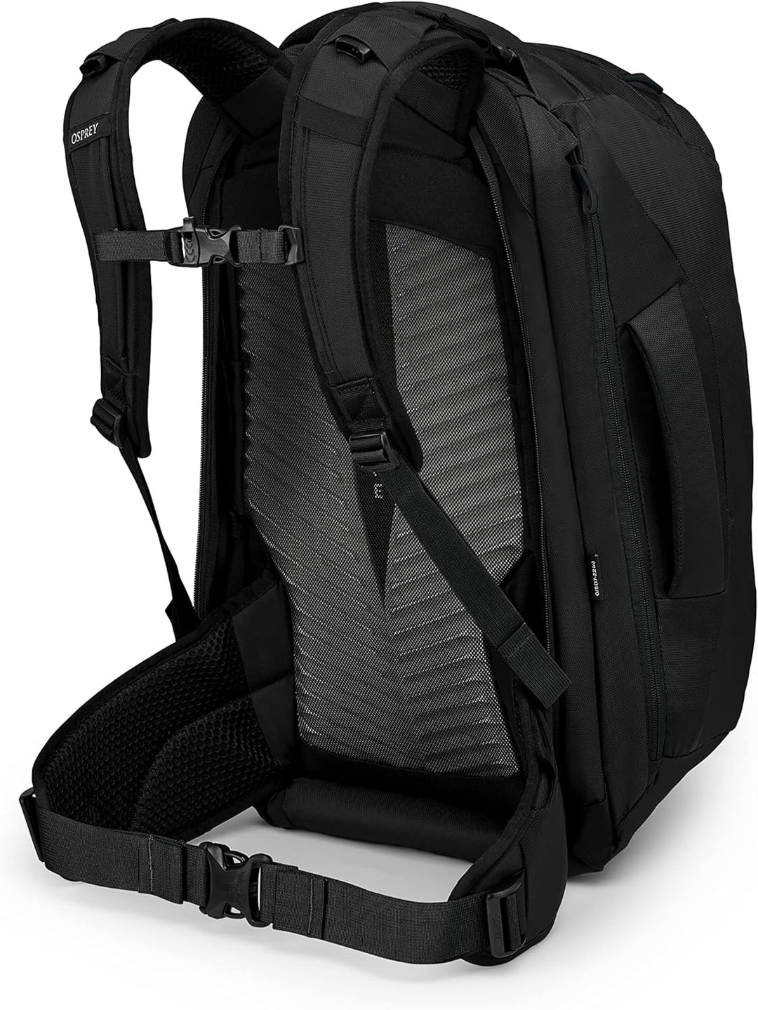 Osprey Herren Farpoint 40 Rucksack (1er Pack) Schwarz Einheitsgrösse Bundle mit Packing Cube Set, Sc