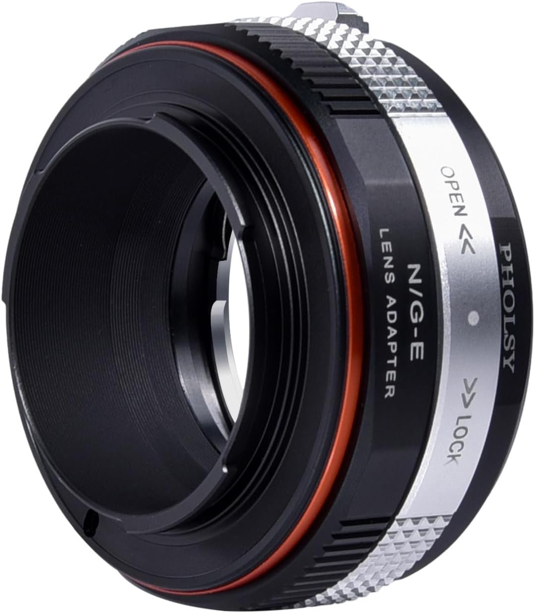 PHOLSY Kompatibel mit Nikon G auf Sony E, Nikon F auf Sony E Objektivadapter für Nikon F (G-Type) Mo