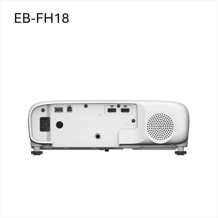 EB-FH18 ist EIN erschwinglicher Full HD-Lampenprojektor mit 2X HDMI-Anschlüssen, WLAN mit Kompatibil