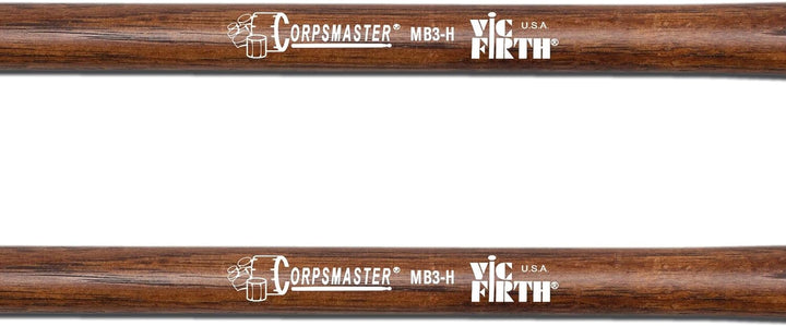 Vic Firth Corpsmaster® Bass Mallet -- Large Head Hard Hard Large Head, Hard Large Head