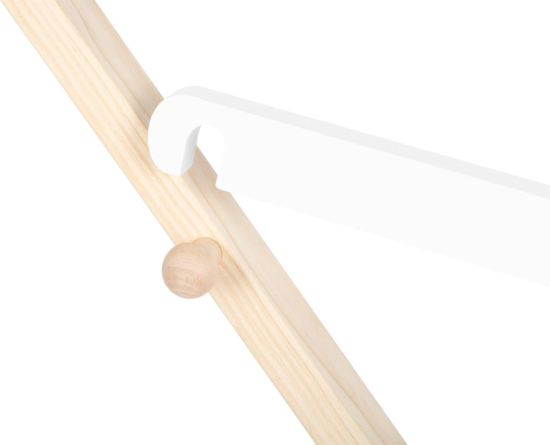 small foot Wäscheständer aus Holz, klappbar und platzsparend, Haushaltsspielzeug für Kinder ab 3 Jah