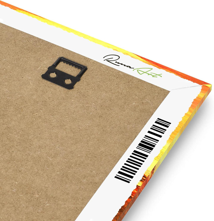 Runa Art Wandbilder Afrika Massai 5 Teilig Bild auf Vlies Leinwand Deko Wohnzimmer Schlafzimmer Sonn