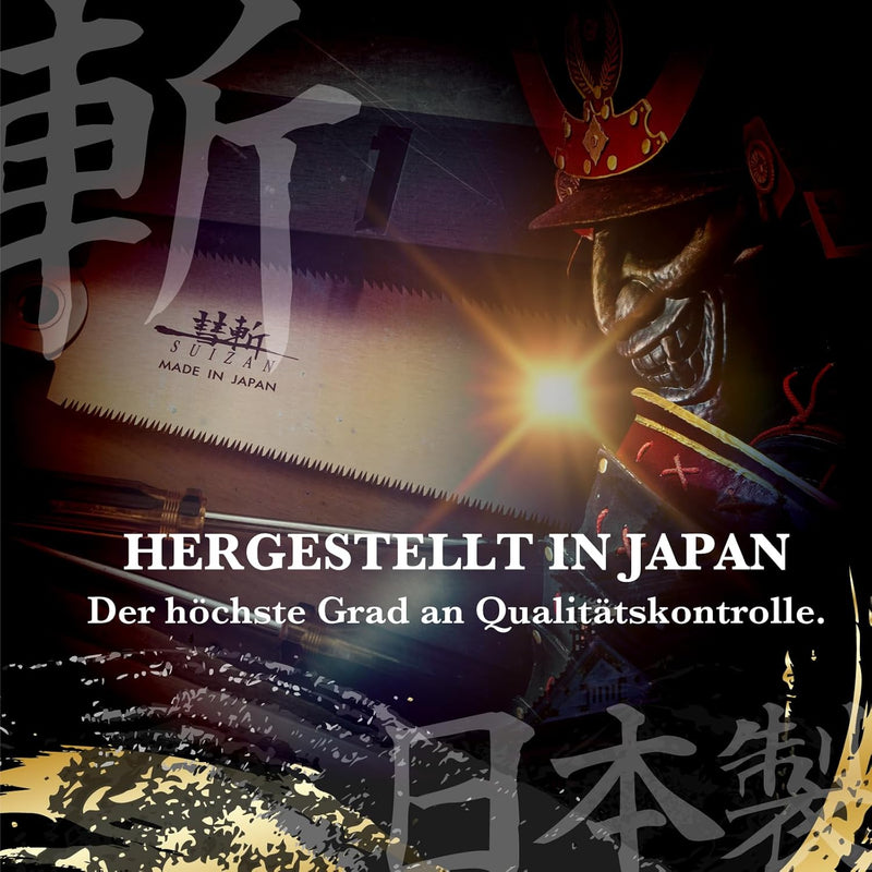 SUIZAN Japansäge Holzsäge Ryoba 240mm Zugsäge Japanische Säge Handsäge Holz Holzbearbeitungswerkzeug
