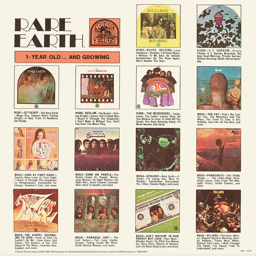 Live in Chicago, Vinyl