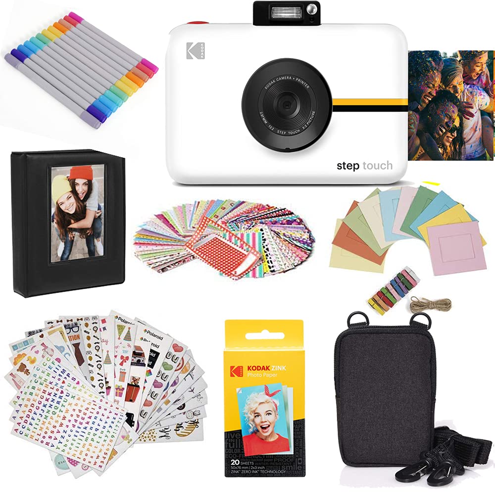 KODAK Step Touch 13MP Digitalkamera und Instant-Drucker mit 3.5 -LCD-Touchscreen-Display, 1080p HD-V
