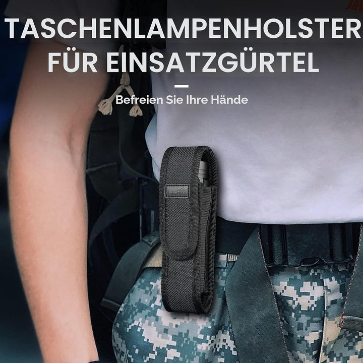 UltraFire UV Taschenlampe 395-405nm Schwarzlicht Zoombare Ultraviolett LED Taschenlampe mit Holster,