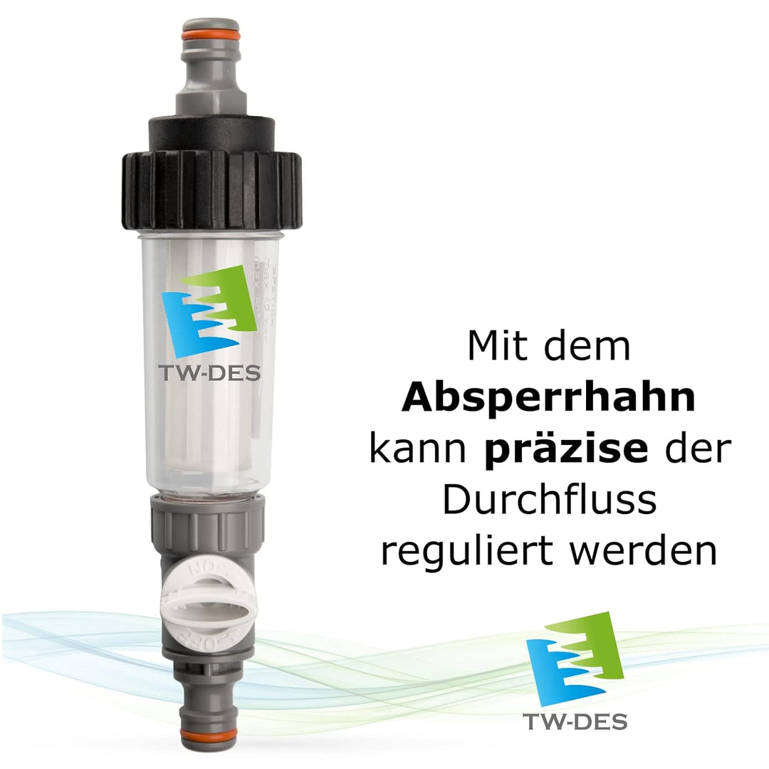 TW-DES Original Befüllfilter "ECONOMY" für Wohnmobil Caravan Wohnwagen Boot