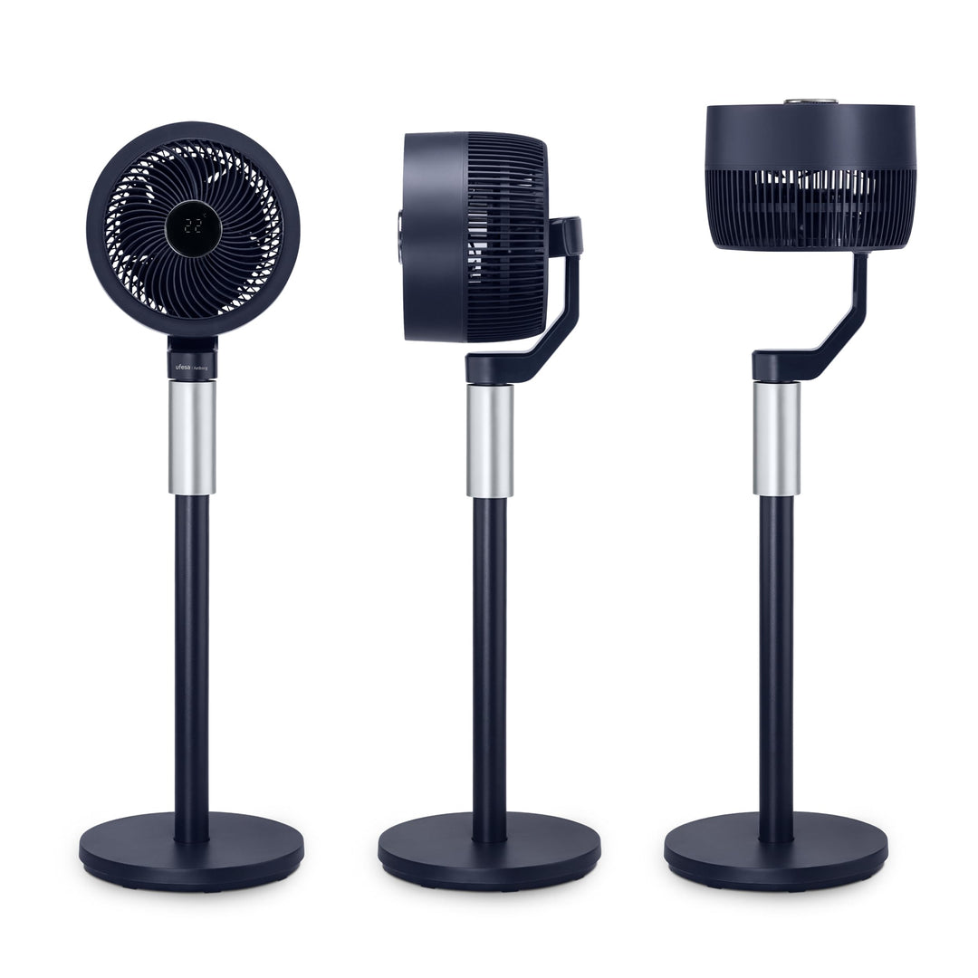 Ufesa 3D70 Umluftventilator ventilator mit 360º 3D-Oszillation, multidirektional, 70W, 3 Geschwindig