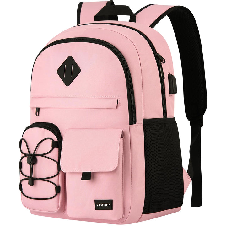 YAMTION Schulrucksack Mädchen Teenager Schulranzen Frauen für Schule Uni,Rucksack Laptop Damen für R