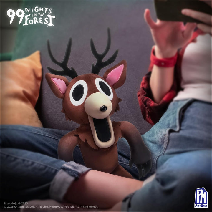 99 Nights – Offizielles Deluxe-Plüschtier von Deer | Premium-Plüschtier mit Fantasy-Details | Roblox