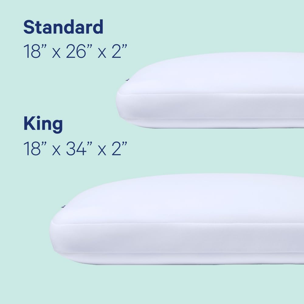 Casper Sleep Hybrid Kissen, Standard, Weiss Weiss Standard, Weiss Standard