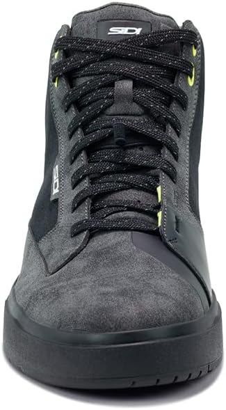 Sidi Arx schwarz Full Black Motorradschuhe CE Velours-Leder Fortex D3O 39 EU, 39 EU