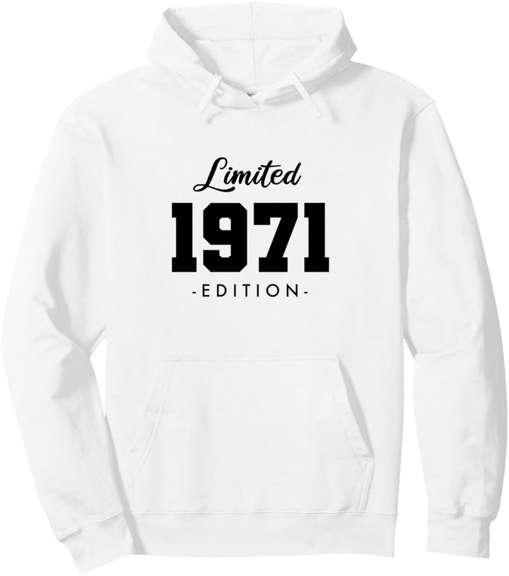 53 Jahre Jahrgang 1971 Limited Edition 53. Geburtstag Pullover Hoodie