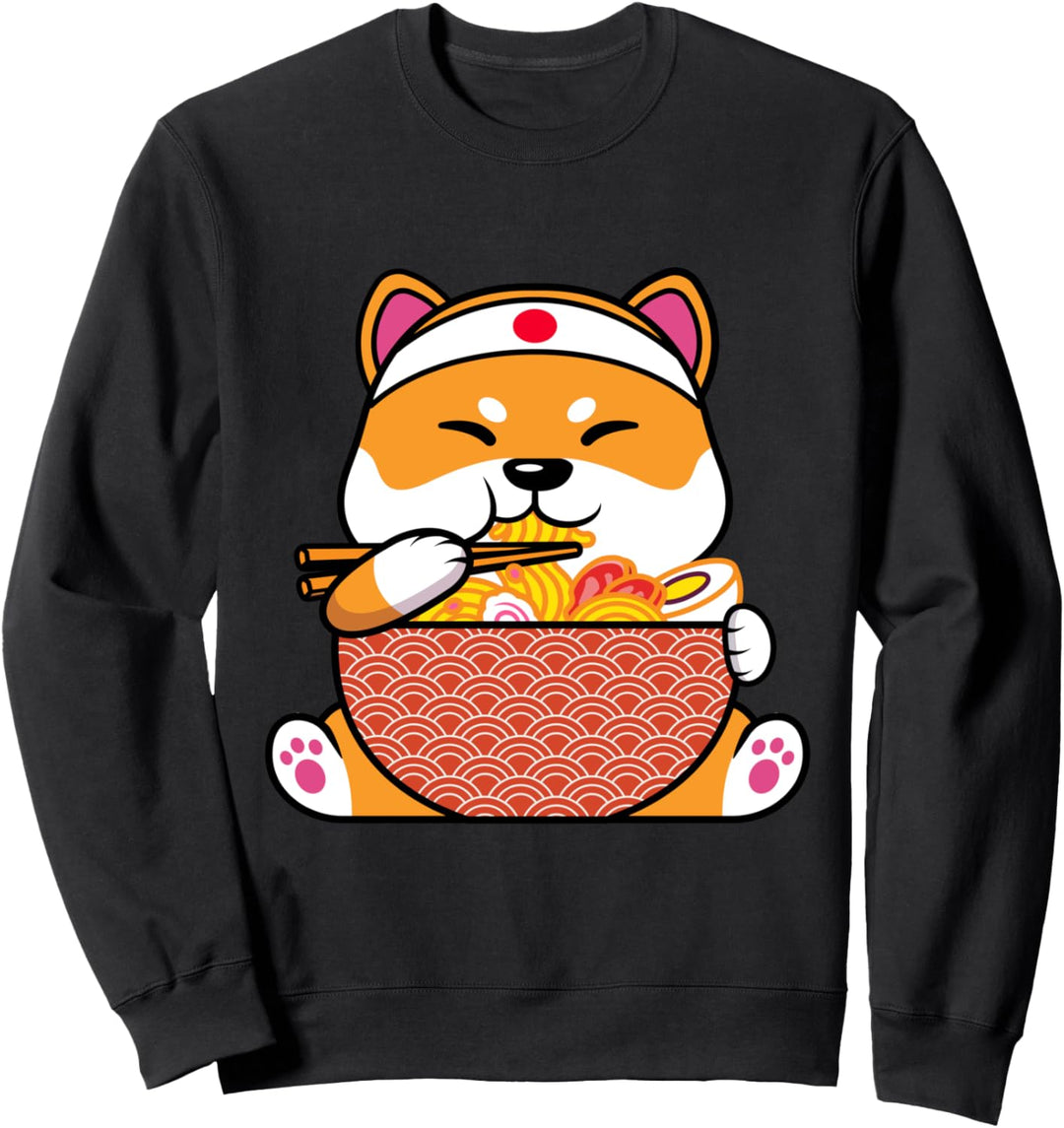 Anime merch|Kawaii stuff|Shiba inu|Anime gifts for teen girl Sweatshirt