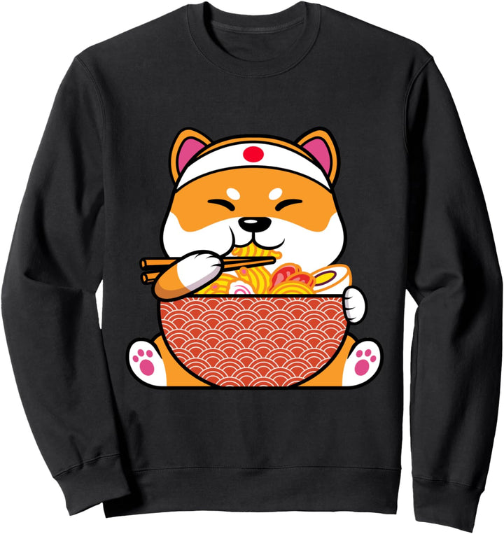 Anime merch|Kawaii stuff|Shiba inu|Anime gifts for teen girl Sweatshirt