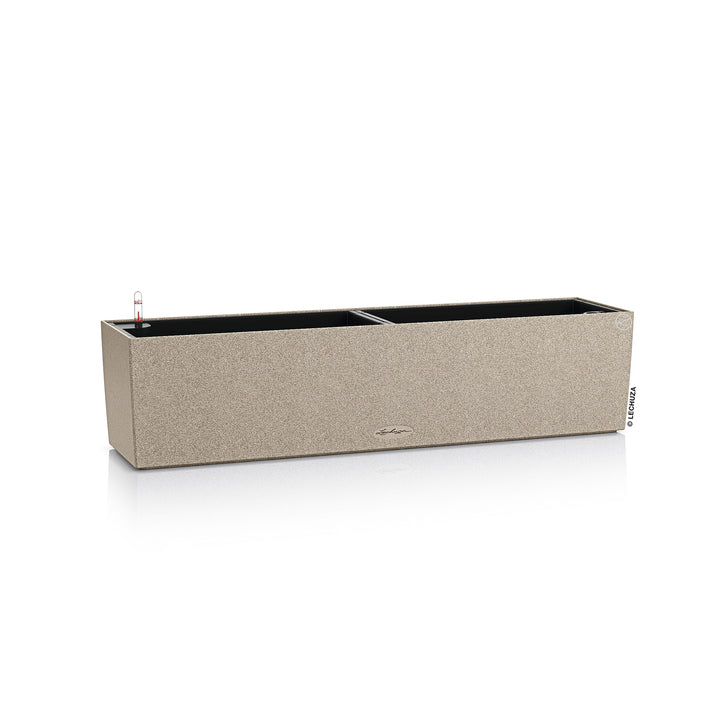 LECHUZA BALCONERA Stone 80 sandbeige 15661 79x19x19 cm Sandbeige, 79x19x19 cm Sandbeige