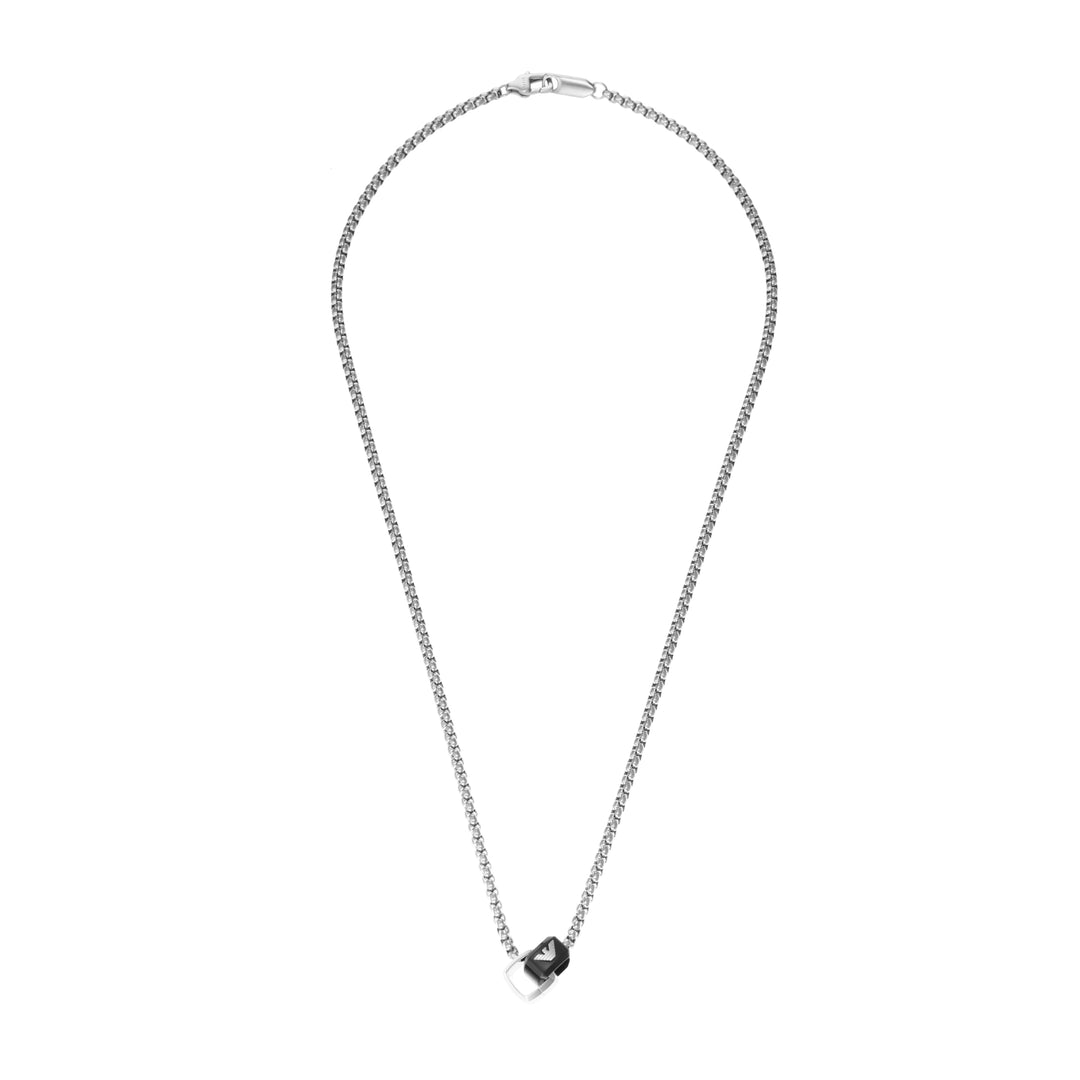 Emporio Armani Halskette Für Männer Essential, Länge: 525mm, Breite: 15.6mm, Höhe: 10.4mm Silber Ede