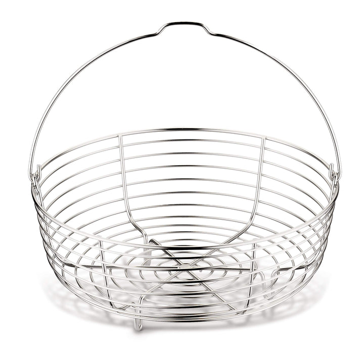 Lagostina Drahtkorb, Zubehör für Schnellkochtopf Inhalt 5/6 Liter, Edelstahl, Durchmesser 19 cm