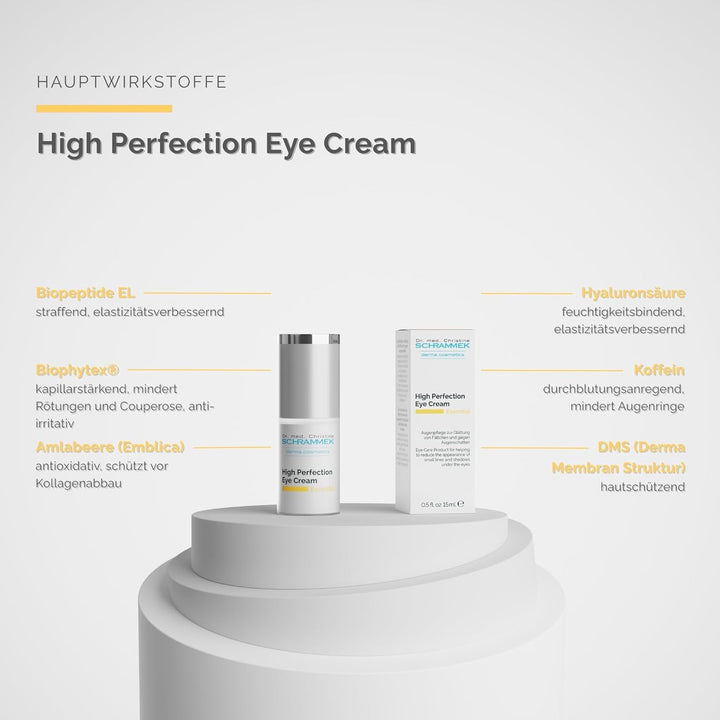 SCHRAMMEK High Perfection Eye Cream, 1 x 15 ml