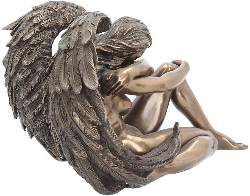 Nemesis Now Engelsfigur, 16,5 cm, Bronze, Einheitsgrösse