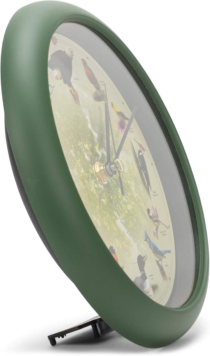 Mark Feldstein Wanduhr, Vogel, Grün 8 Inch 20th Anniversary - Green