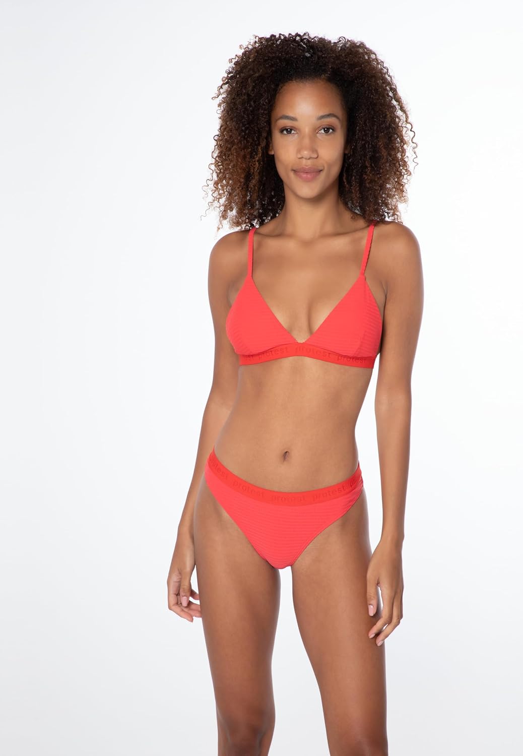 Protest Damen Normale Bikini-Hose MIXJAZZY Razzred L/40