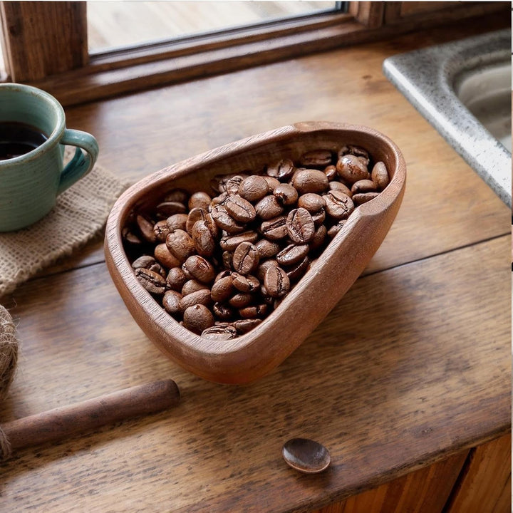 Dosing Cup, Wood Tray, Precise Brewing Accessory Including Spray Bottle and Spoon, Calibrated Design