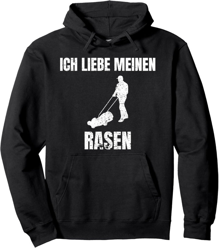 Ich Liebe Meinen Rasen Garten Gartenarbeit Rasenmäher Pullover Hoodie