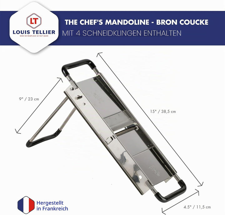 Mandoline gourmet du chef incl. kap Tellier 15000