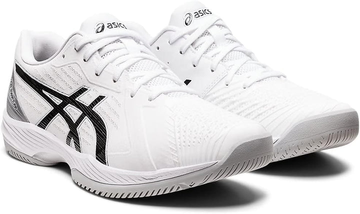 ASICS Herren Solution Swift FfSneaker 39.5 EU Weiss Schwarz, 39.5 EU Weiss Schwarz