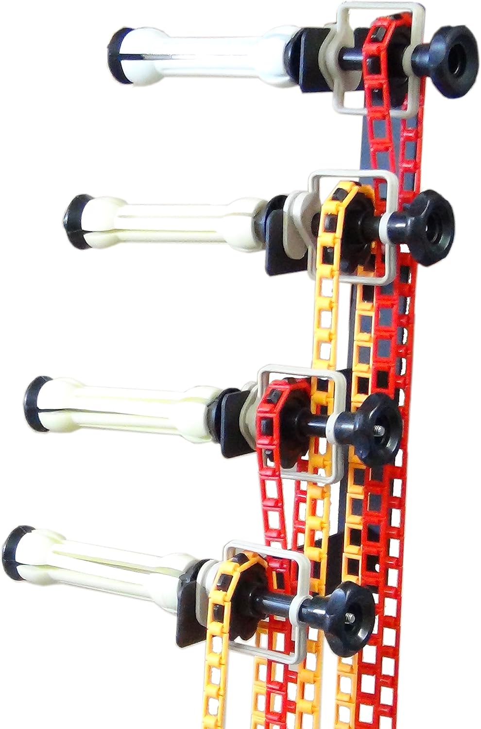 DYNASUN Montageset Wand Hintergrundsystem ESB4 Wandmontage für 4 Hintergrund Inkl. Achsen, Expan, Ge