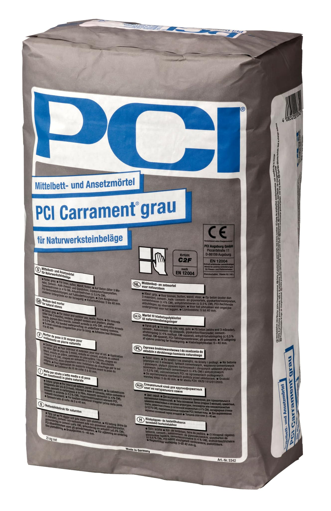 PCI Carrament 25 kg, versch. Farben Grau