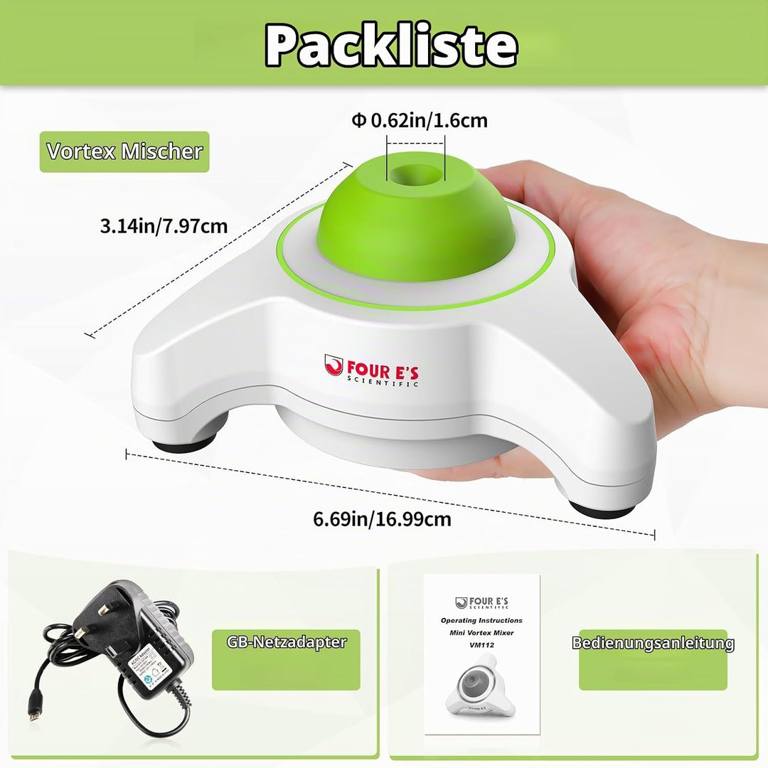 PRECIPETTE 5600rpm Vortex Mixer VM112B Farbmischer Paint Shaker Vortex Shaker Mischer Vortex Schüttl