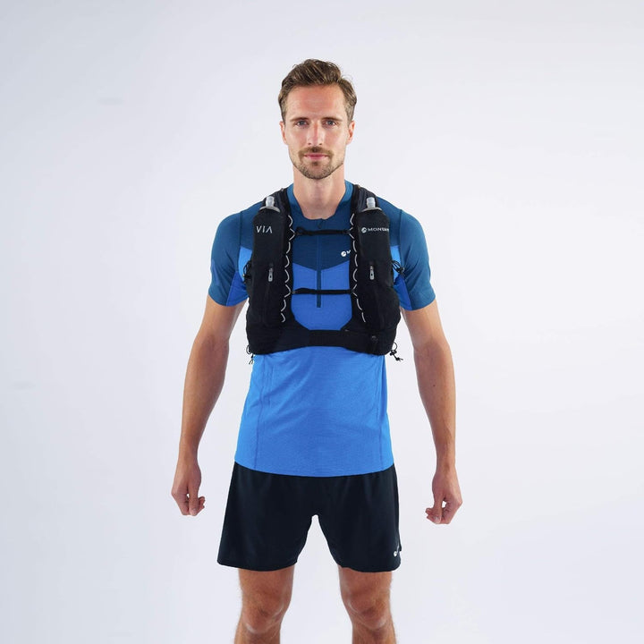 Montane Gecko VP 5 Laufen Pack Schwarz S, Schwarz S