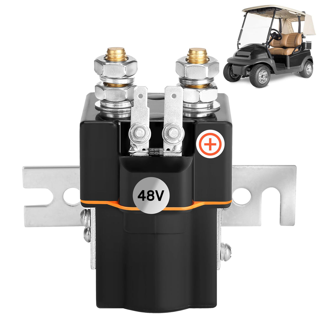 10L0L Albright Magnetmagnet 48 V, 4 Klemmen, für Club Car DS & Precedent 2000 Up Elektro-Golfwagen O