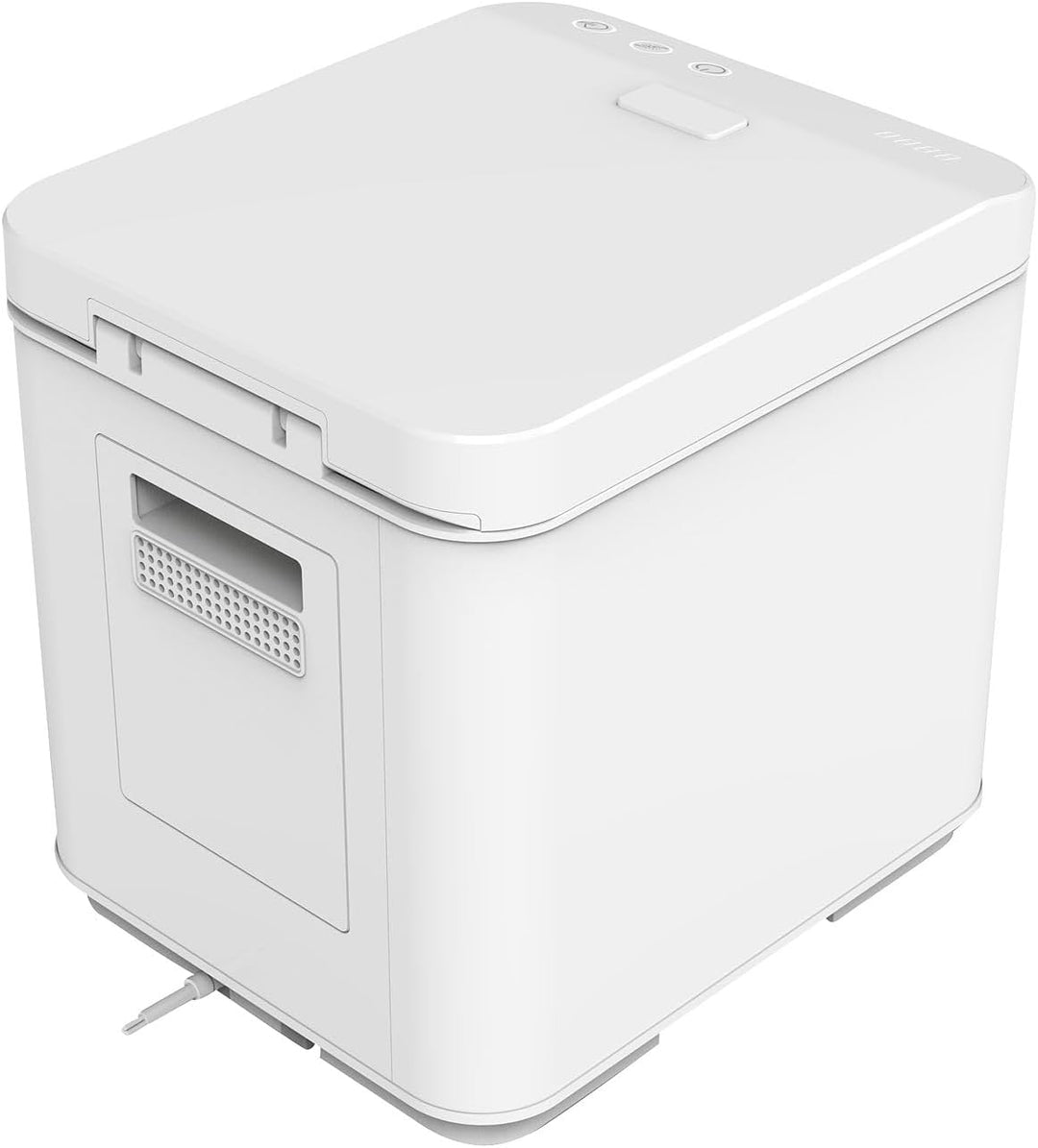 Rosenstein & Söhne Komposter: Elektrischer Kompostierer, 3,7 l, 550 W, Autoclean, Aktivkohlefilter (