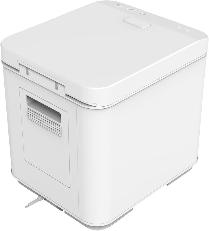 Rosenstein & Söhne Komposter: Elektrischer Kompostierer, 3,7 l, 550 W, Autoclean, Aktivkohlefilter (