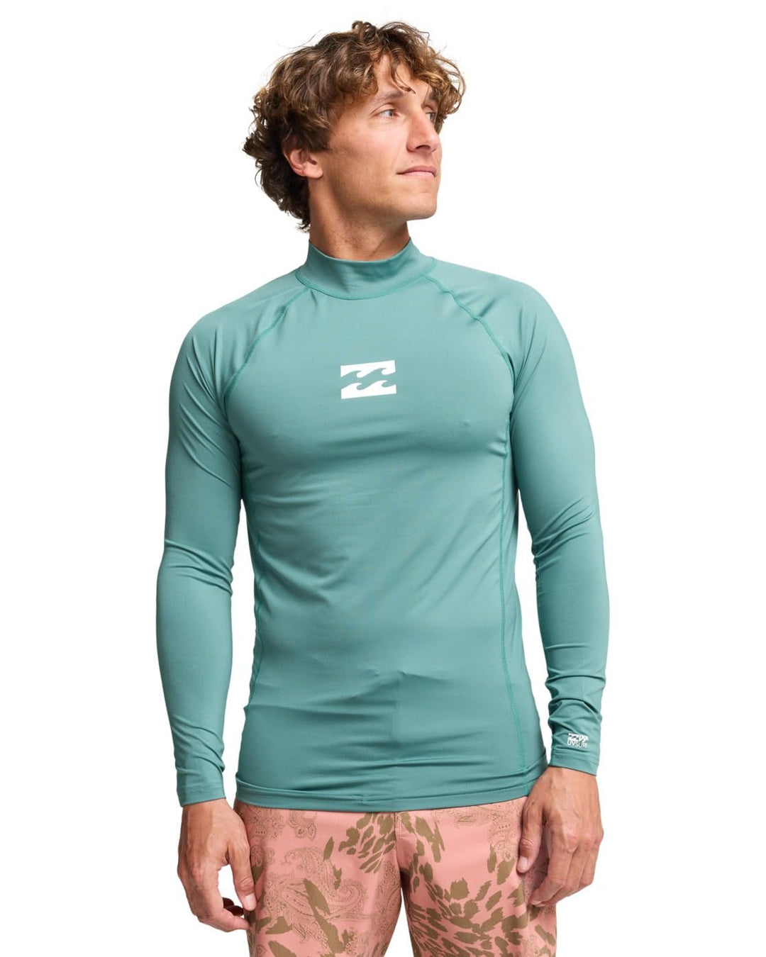 BILLABONG Herren Waves All Day Ls Rash-Guard-Shirt (1er Pack) S Sea Green, S Sea Green