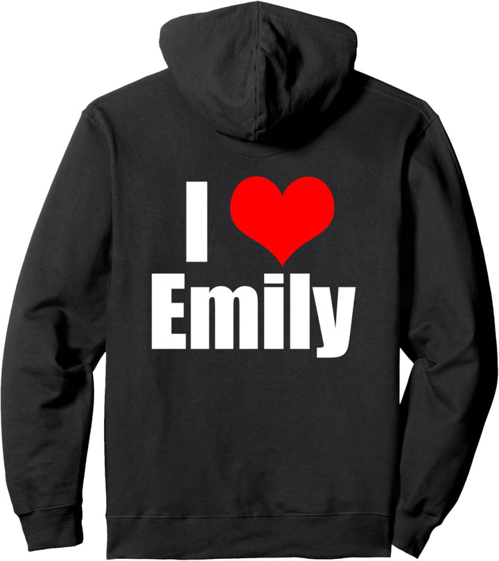 Ich liebe Emily Pullover Hoodie