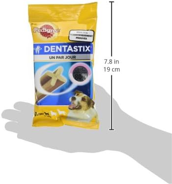 Pedigree Dentastix Daily Oral Care Kaustäbchen für kleine Hunde, für eine gute Mundhygiene, 10 Packu