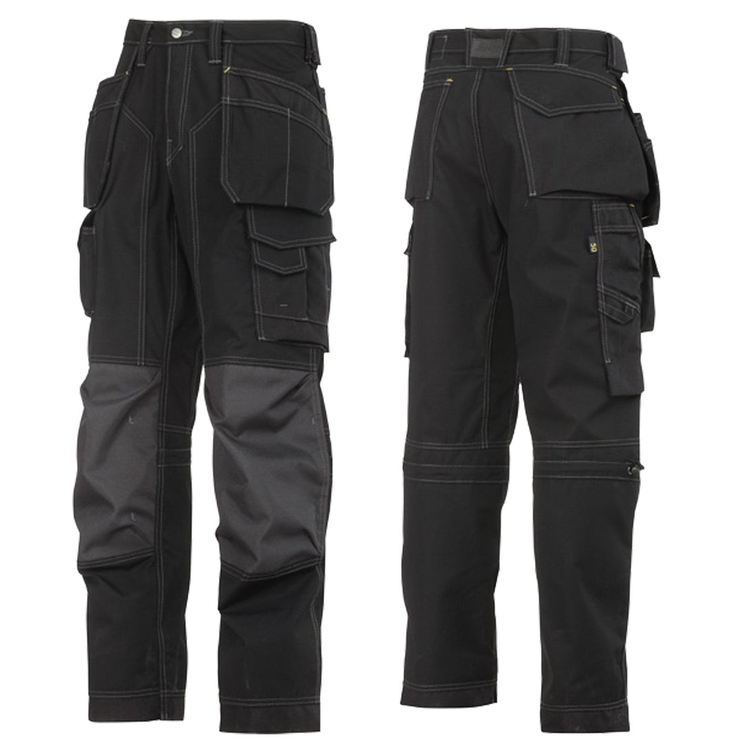 Snickers Bodenleger Hose schwarz Gr. 50 50 Schwarz-schwarz, 50 Schwarz-schwarz
