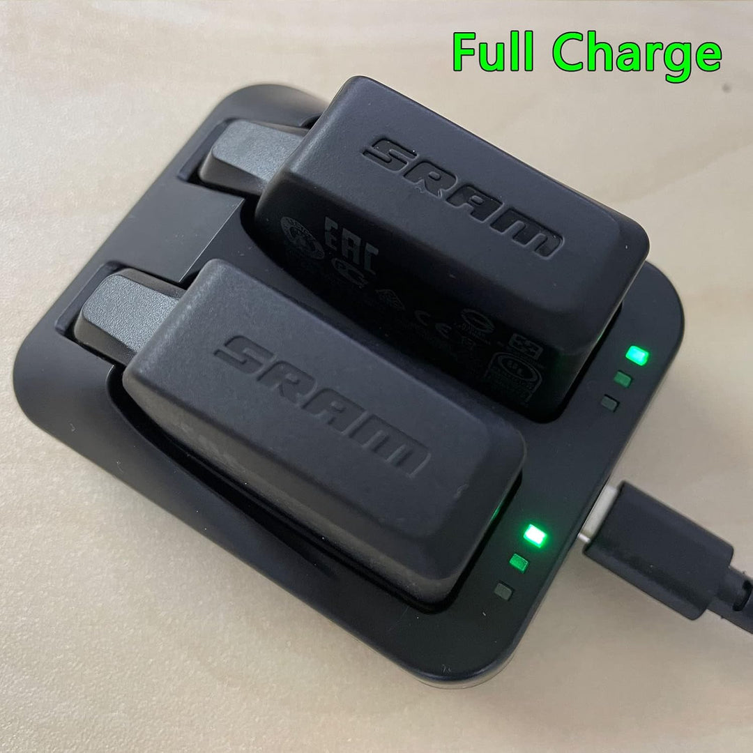 BININIU 2 Port Tragbares Akku Ladegerät für SRAM etap AXS Red Force Gx Eagle Rival XX1 XO1 Schaltwer