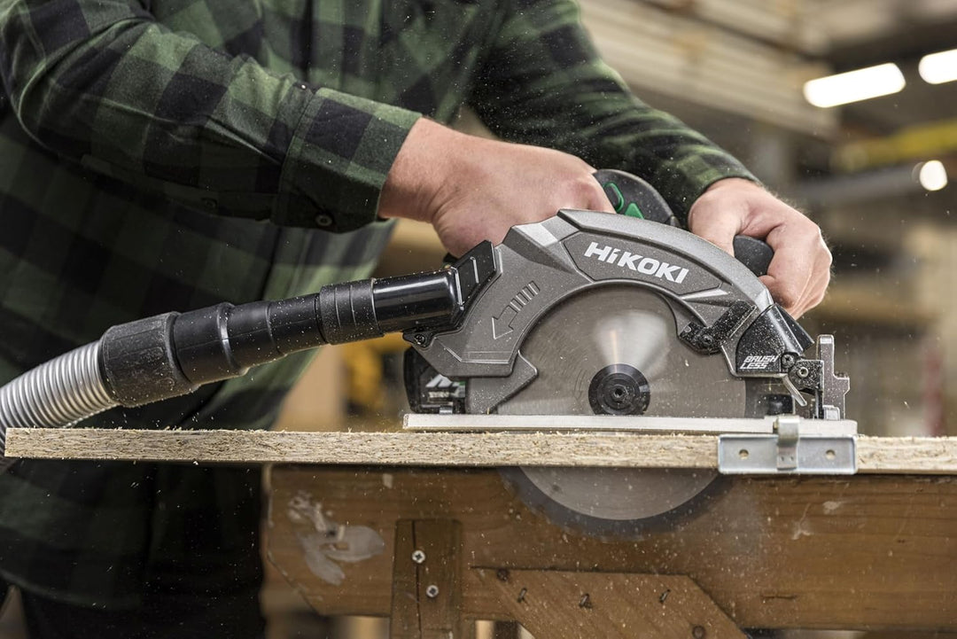 HIKOKI Akku Handkreissäge C1807DA (18V, Li-Ion, 190 mm Sägeblatt, Brushless, LED, Spindelarretierung