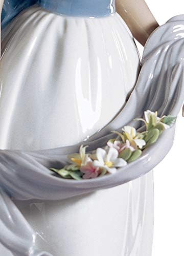 LLADRÓ Frauen-Figur Düfte Und Farben. Frau. Porzellan.