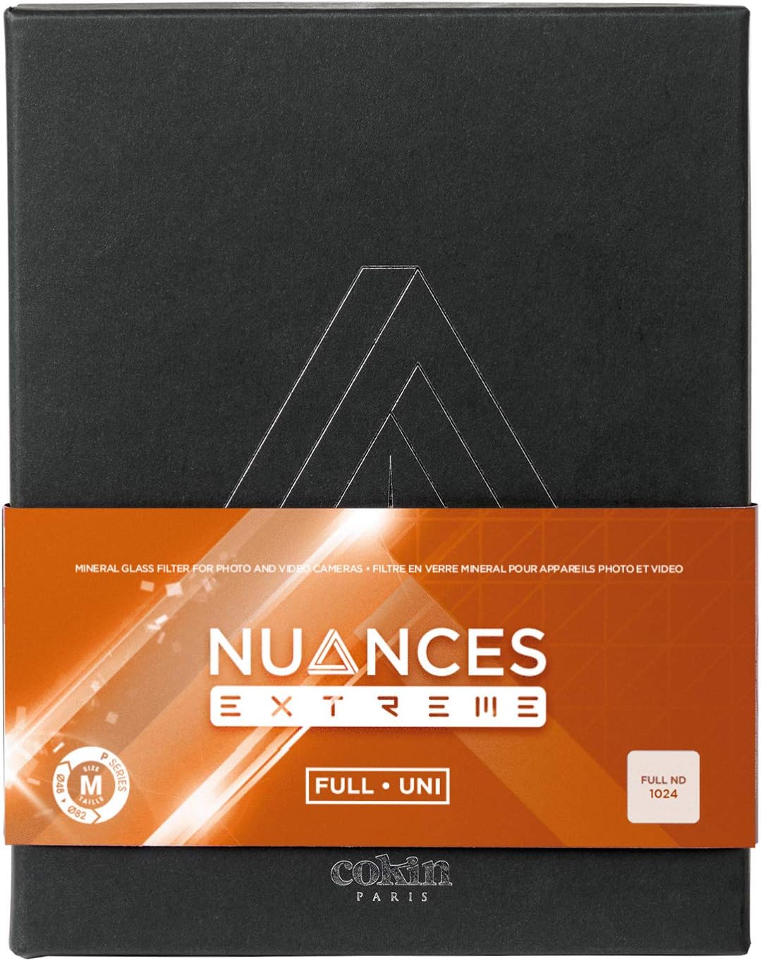COKIN NUANCES Extreme Neutralgrau ND1024-10 f-Stops - widerstandsfähiges Mineralglas - M (P-Serie) E
