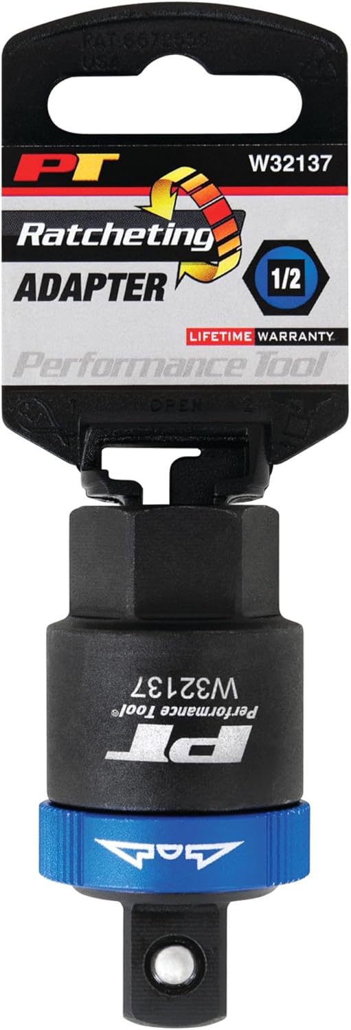 Performance Tool W32137 1/2 Zoll Ratschen-Adapter – wandelt Brechstange oder Schiebet-T-Griff in Rat