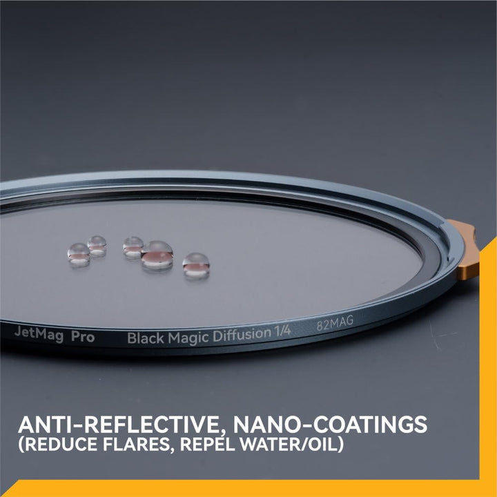 NiSi 67mm JetMag Pro Black Magic Diffusion 1/4 Filter Magnetische Schutzfilter für 67MAG System (Ver