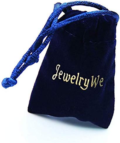 JewelryWe Personalisiert Armband Herren Panzerkette: Edelstahl Gross Schwer Biker Kettenarmband Hoch