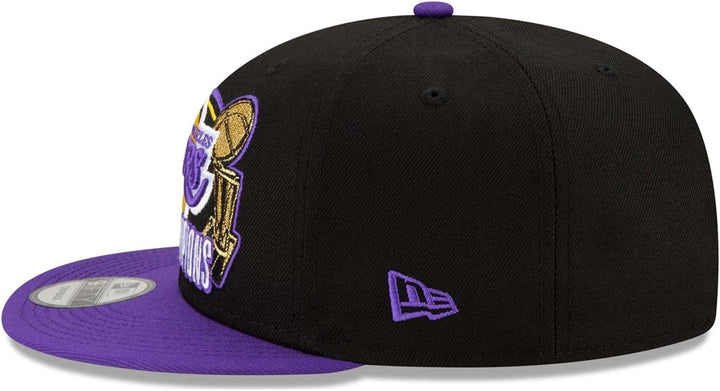 New Era - NBA Los Angeles Lakers 2020 Multi Champs 9Fifty Snapback Cap - Schwarz Farbe Schwarz, Grös
