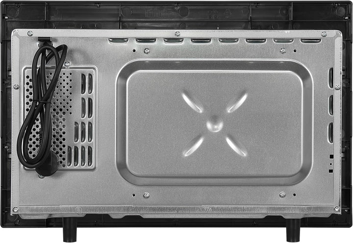 Exquisit Einbaumikrowelle EMW20-DG-020 inox | 800 W Leistung | 1000 W Grill | 8 Autokochprogramme| D